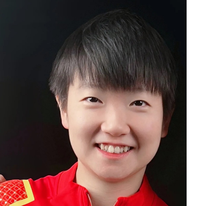 孙颖莎健康涨球