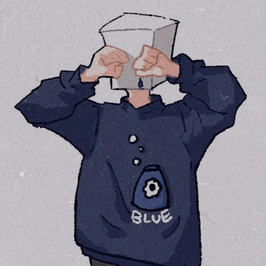 Blue.