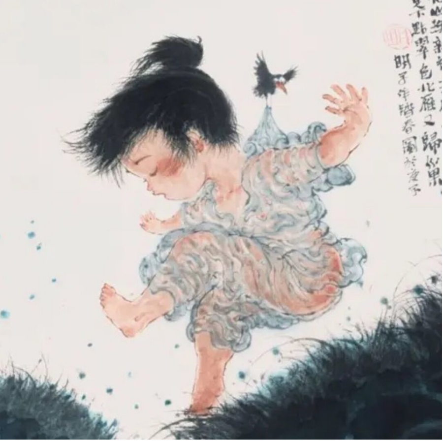 早秋的树