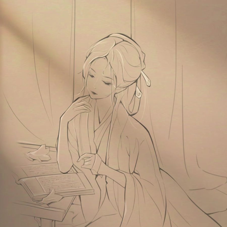 蓝衣