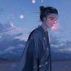 思绪踏过星河