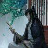 抱剑观花