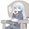 蓝色团子