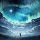繁星泛月